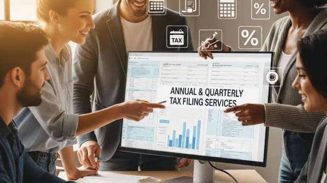 ASN taxes annual and quarterly business accounting tax service